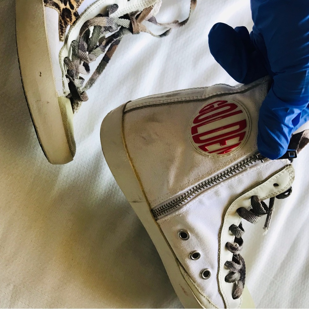 GOLDEN GOOSE
Francy Animalier Star Sneakers - Picture 5 of 16